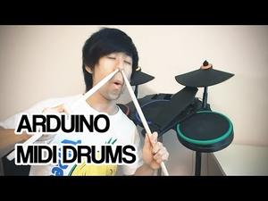 MIDI барабаны из контроллера Guitar Hero