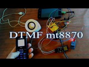 Управление с телефона DTMF MT8870
