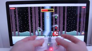Интерактивная рождественская открытка Hacky Xmas