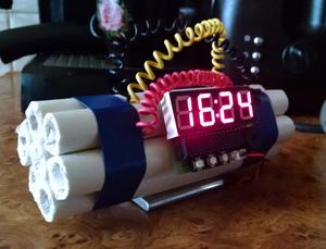 LED часы