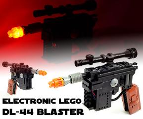 Модель тяжелого бластерного пистолета DL-44