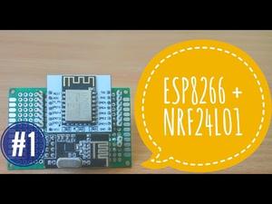 Подключение ESP8266 + NRF24L01