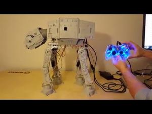 Радиоуправяемый шагающий танк AT-AT на Arduino