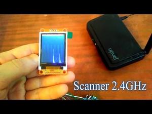 Сканер 2.4GHZ (nrf24l01)